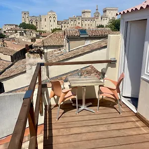 Le Toit D'avignon - Intra-muros - Terrasse Vue Palais Des Papes - Ideal Festival - Climatisation - Wifi Appartement